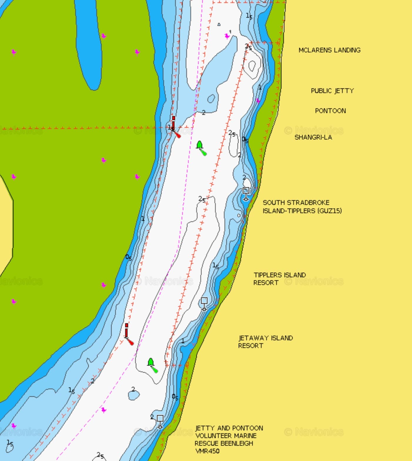 Approach map 1