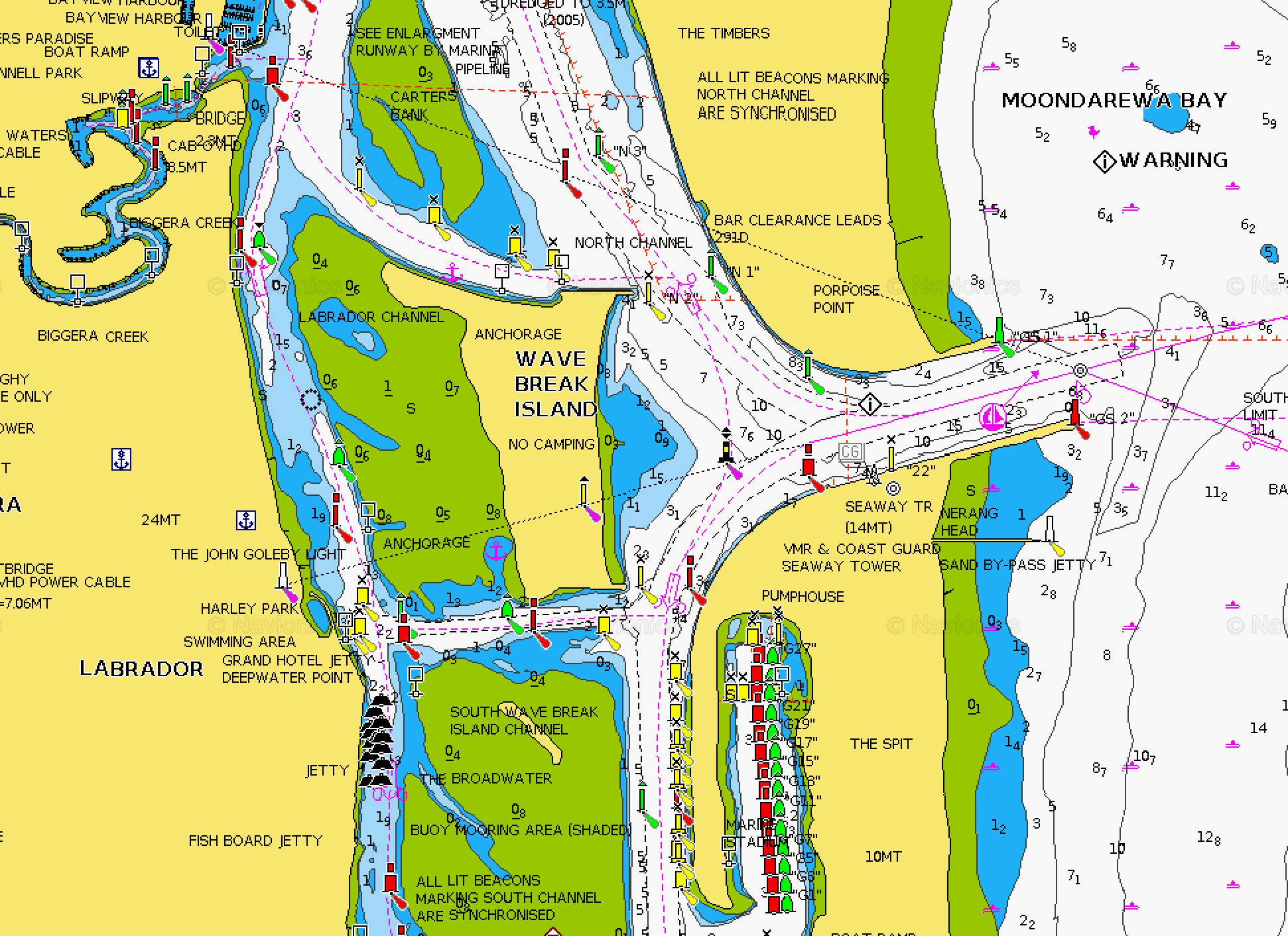 Approach map 1
