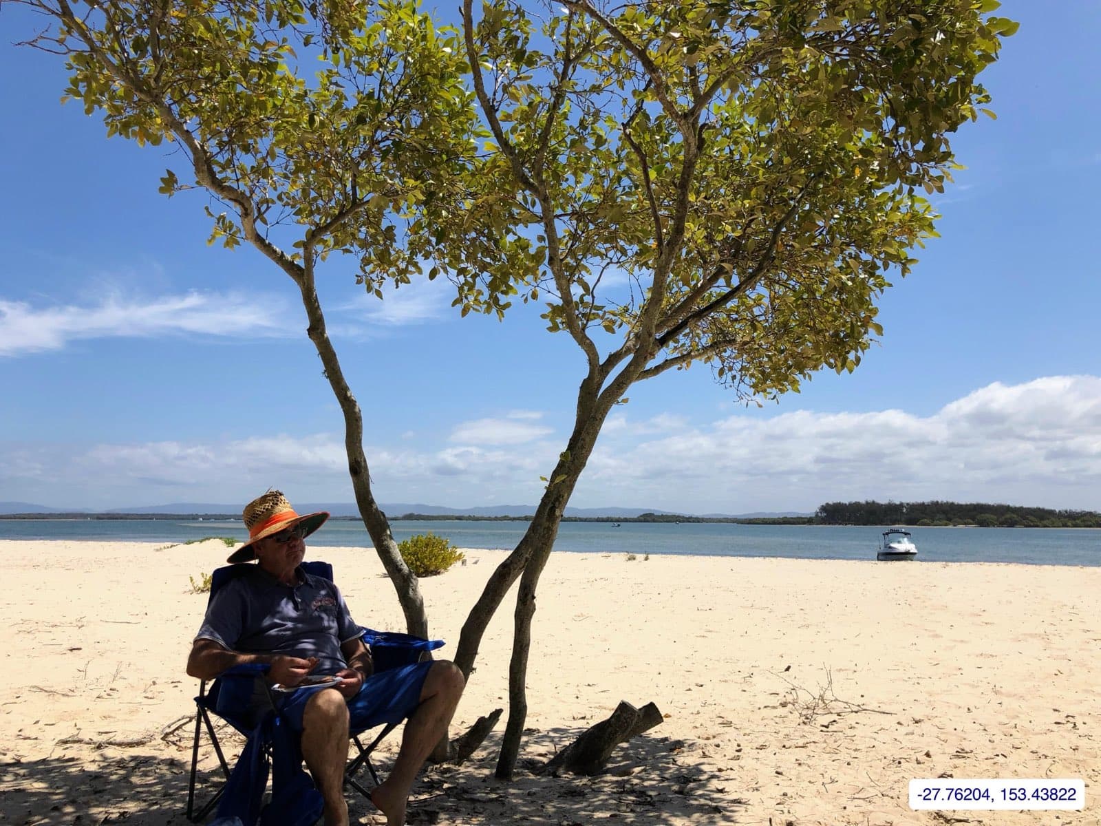 Photograph taken near South Stradbroke Island