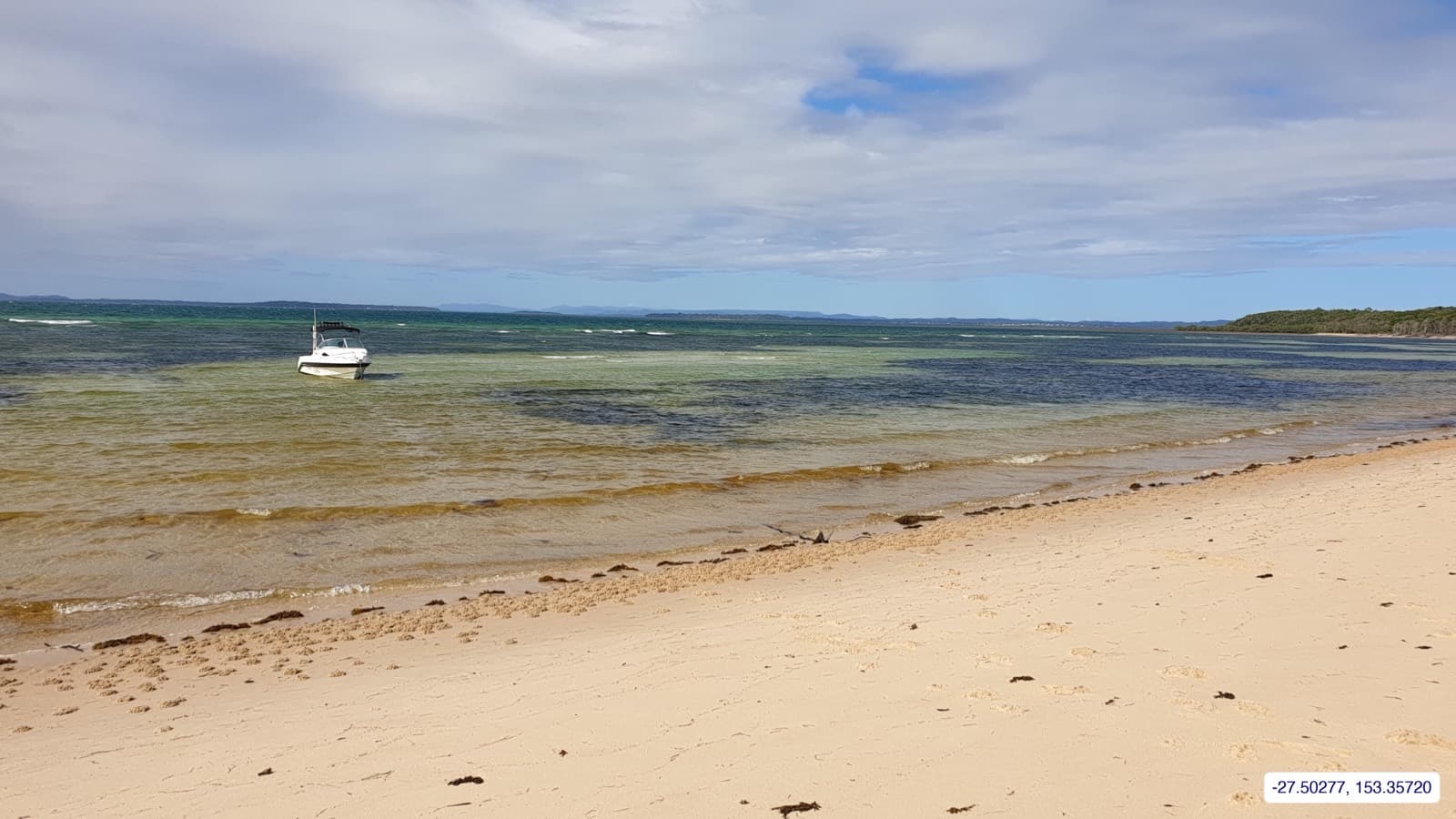 Photograph taken near Peel Island