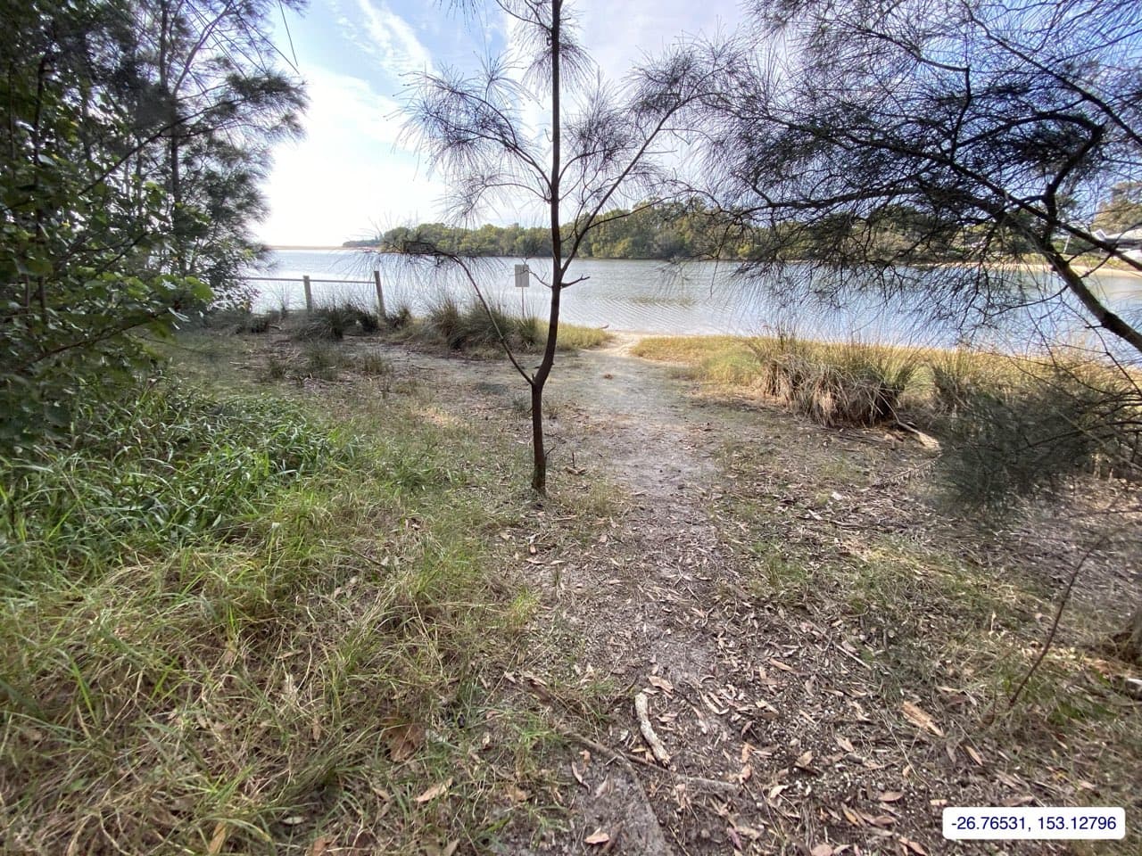 Photograph taken near Moreton Bay mainland