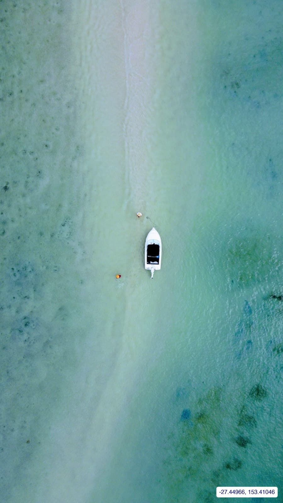 Photograph taken near North Stradbroke Island