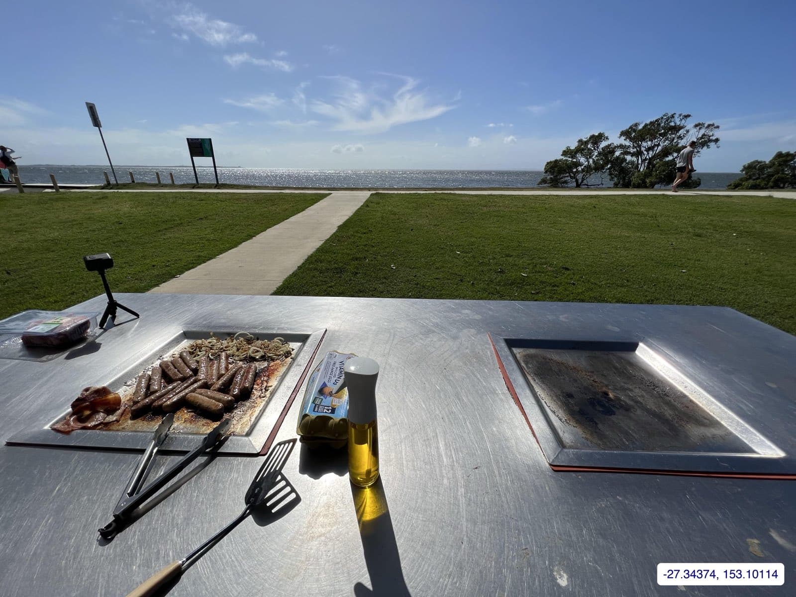 Photograph taken near Moreton Bay mainland
