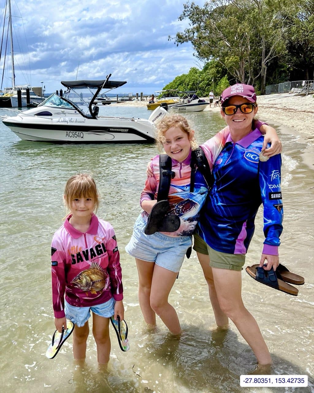 Photograph taken near South Stradbroke Island