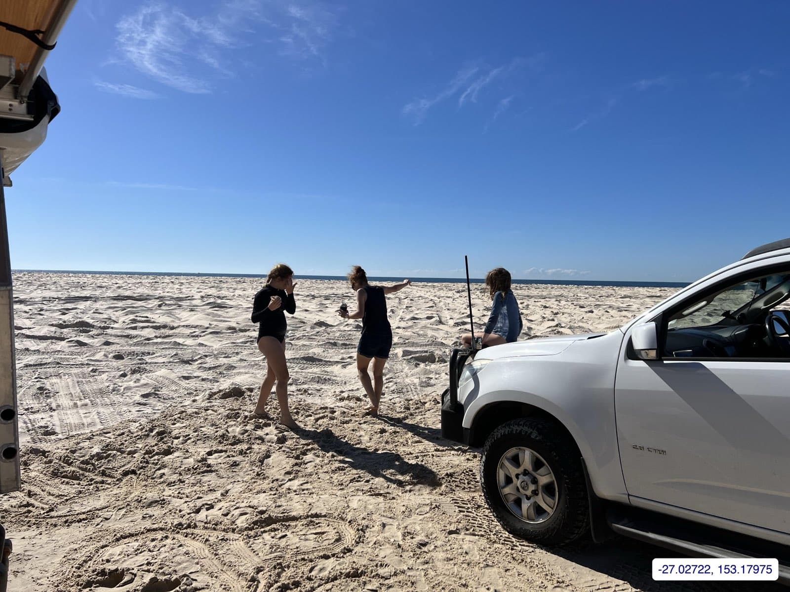 Photograph taken near Bribie Island
