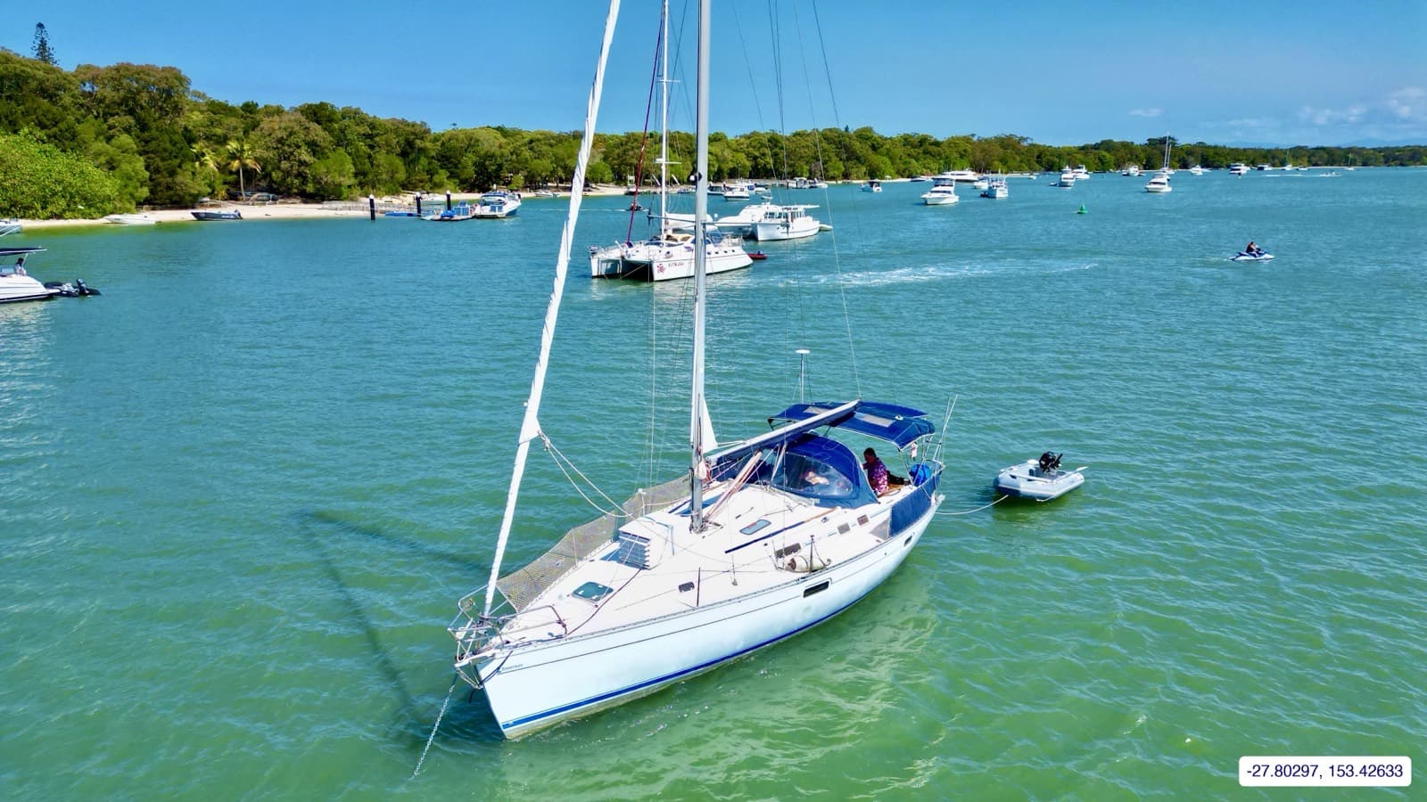 Photograph taken near South Stradbroke Island