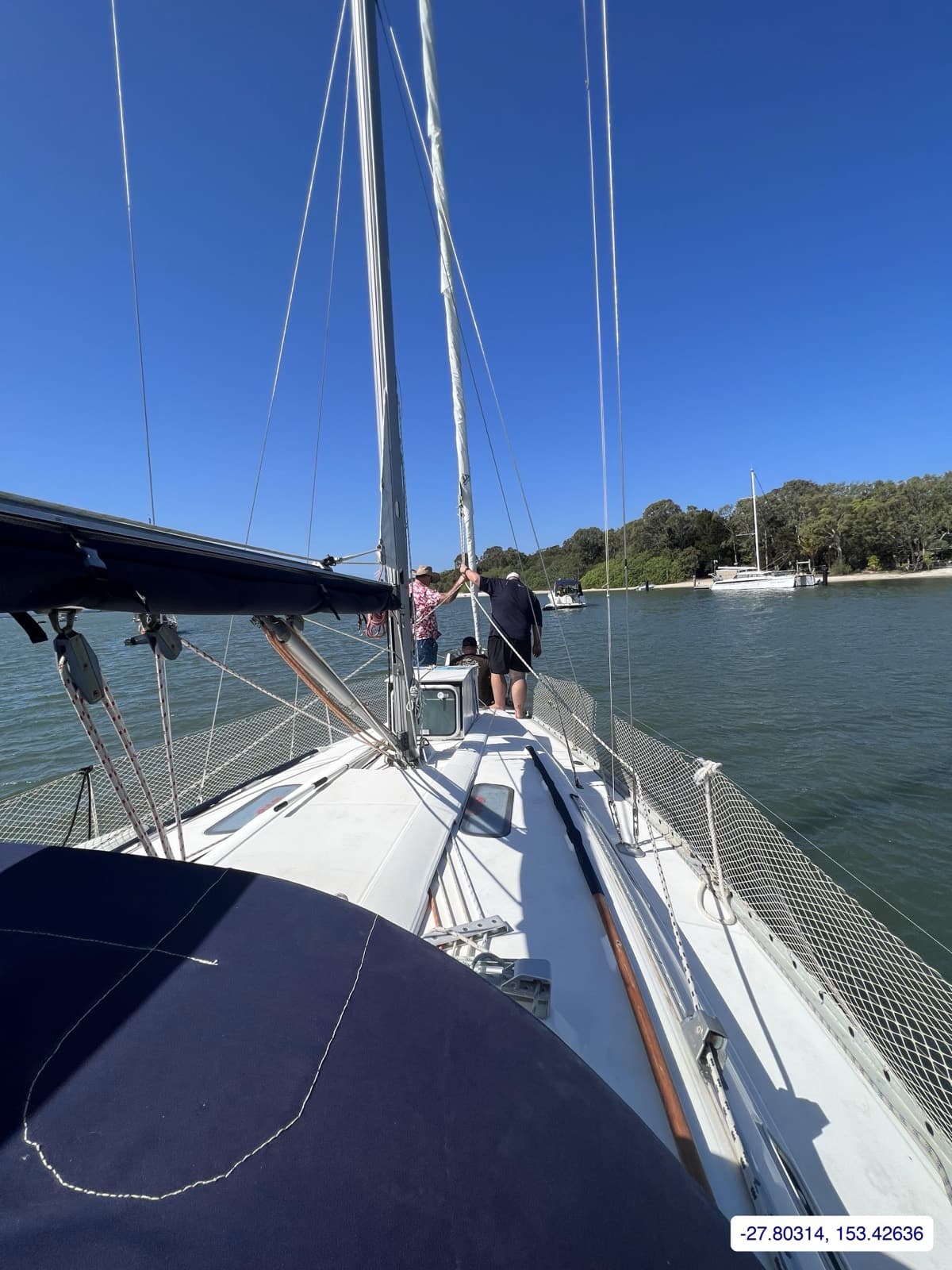 Photograph taken near South Stradbroke Island