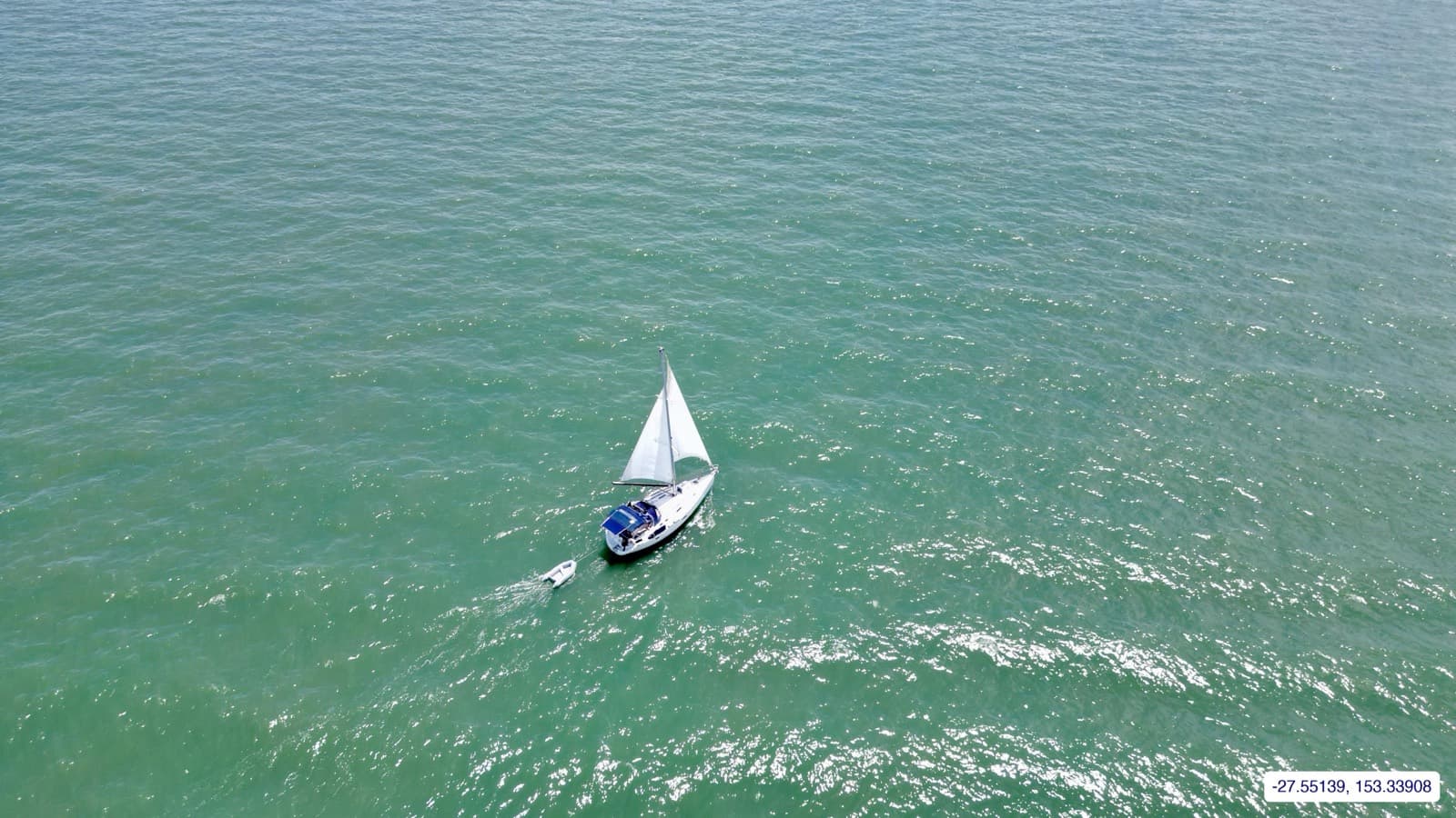 Photograph taken near Moreton Bay mainland