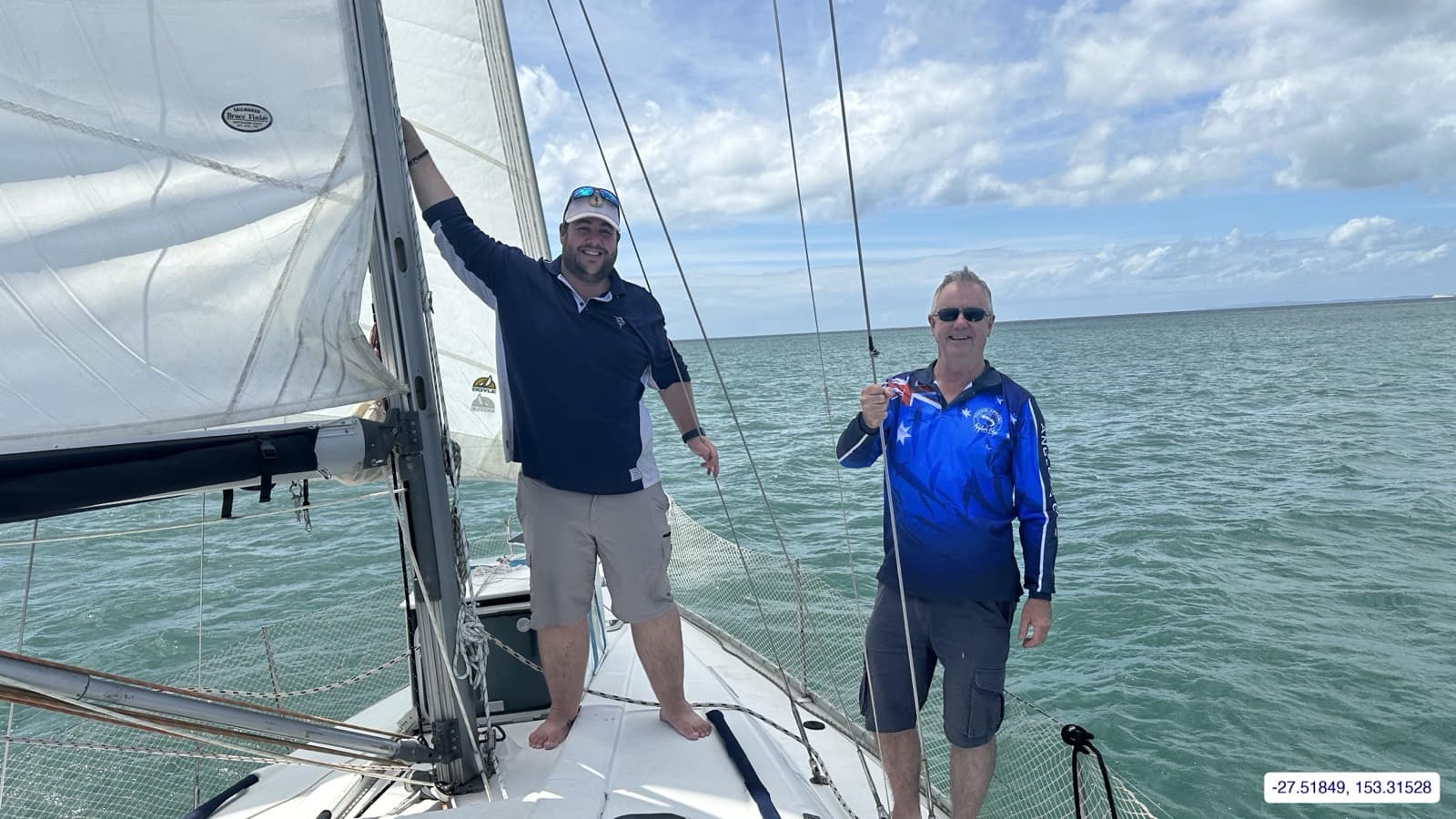 Photograph taken near Moreton Bay mainland