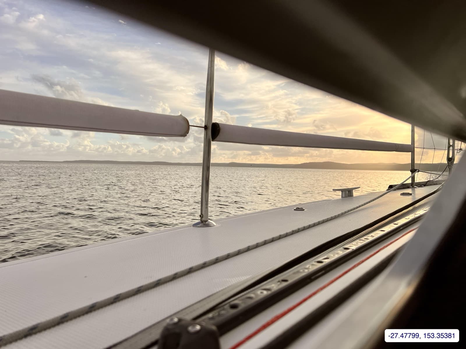 Photograph taken near Moreton Bay mainland