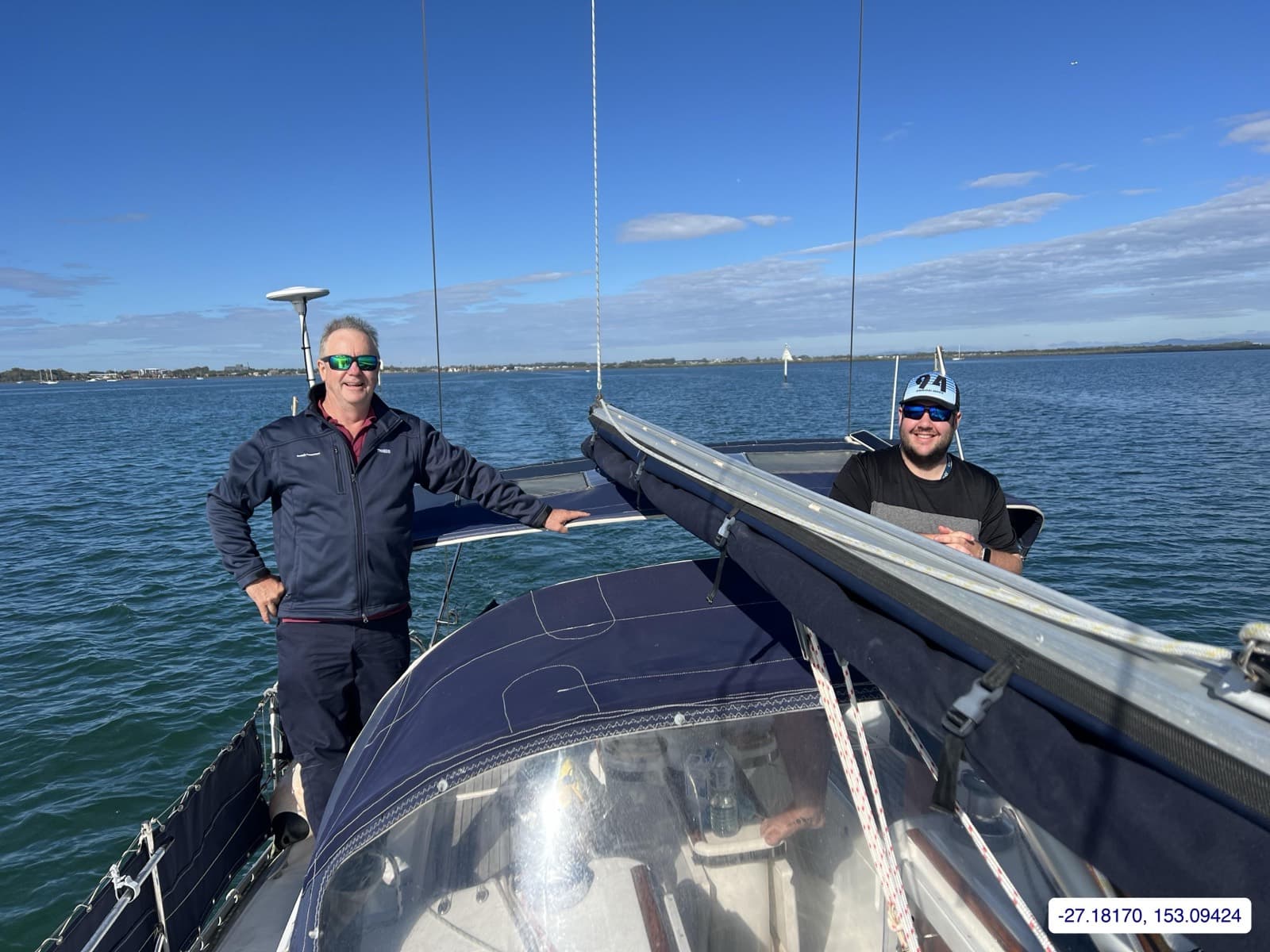 Photograph taken near Moreton Bay mainland