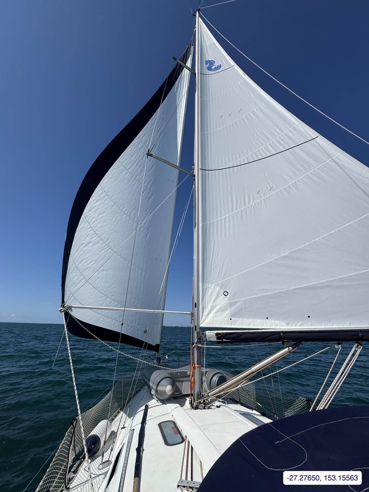 Photograph taken near Moreton Bay mainland