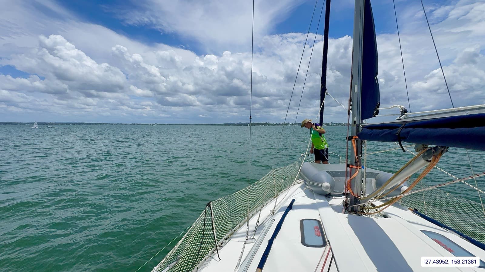Photograph taken near Moreton Bay mainland