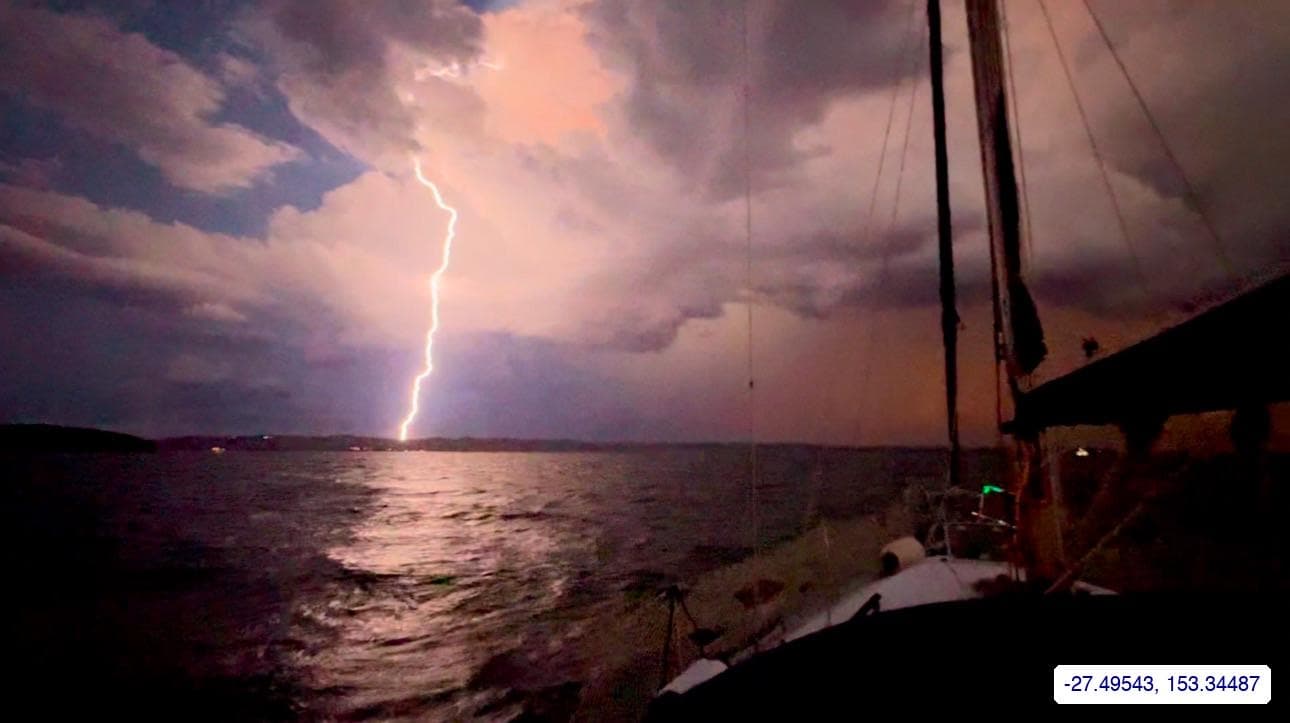 Photograph taken near Peel Island