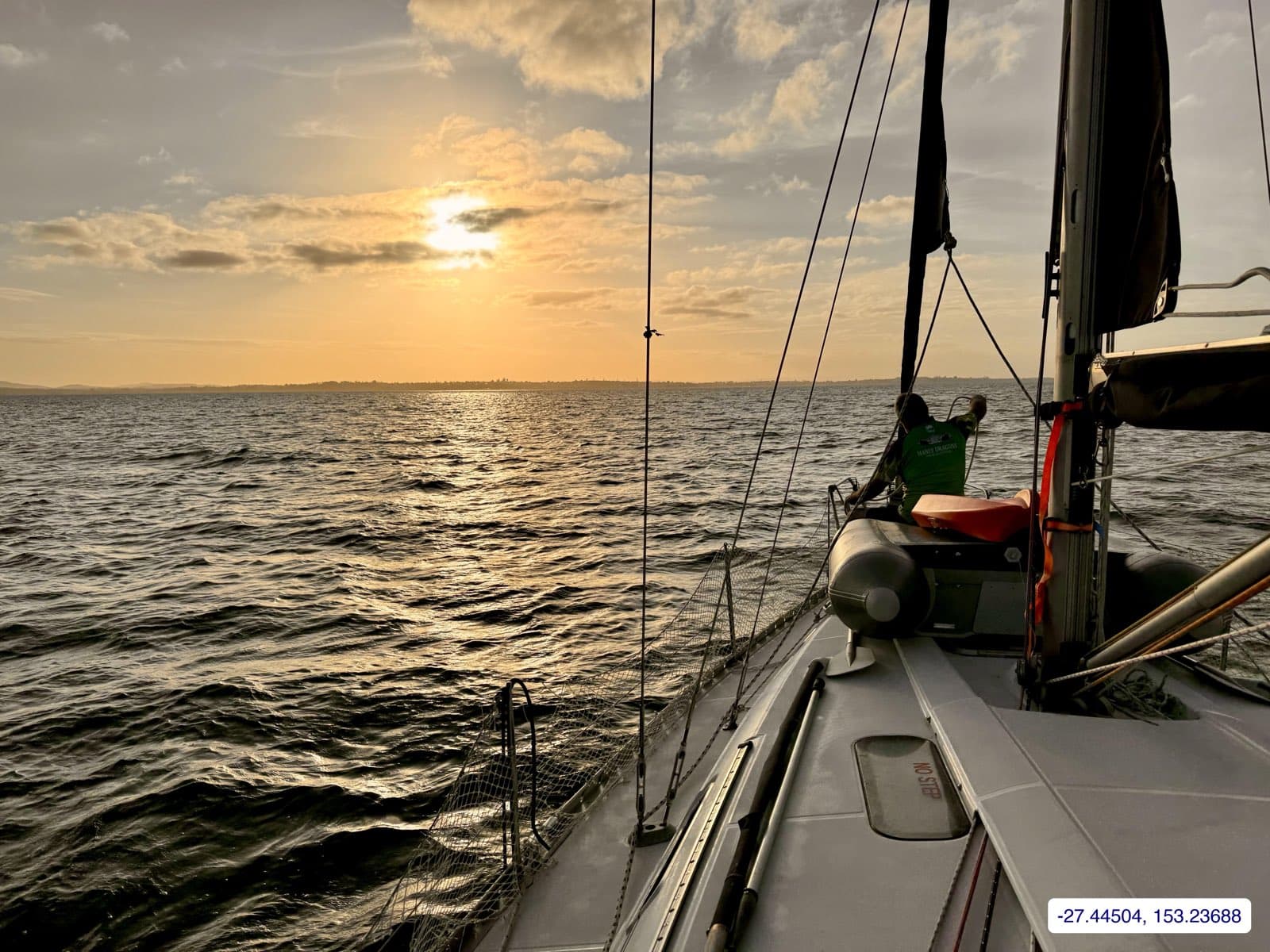 Photograph taken near Moreton Bay mainland