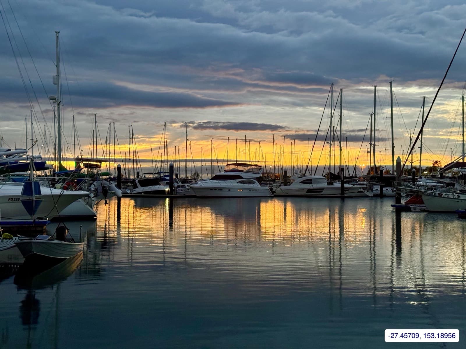 Photograph taken near Moreton Bay mainland